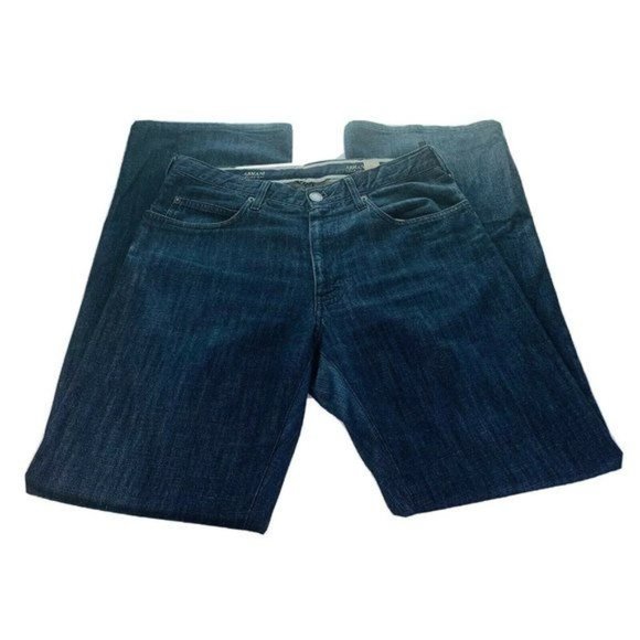 ARMANI COLLEZIONI Men’s Jeans Dark Wash Blue Denim Pants Size 38 Italy 35 inseam - Picture 11 of 12